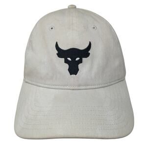 Bull Slideback Baseball Cap Beige One Size Adjustable Free Fit Under Armour